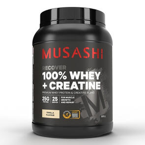 MUSASHI WHEY + CREATINE POWDER