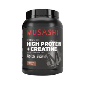 MUSASHI HIGH PROTEIN + CREATINE POWDER