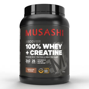 MUSASHI WHEY + CREATINE POWDER