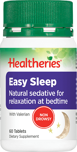 HEALTHERIES EASY SLEEP TABLETS 60 CAPS
