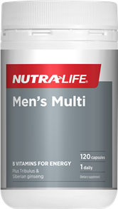 NUTRA-LIFE MENS DAILY MULTI 120 CAPS