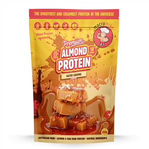 MACRO MIKE PREMIUM ALMOND PROTEIN POWDER 400G