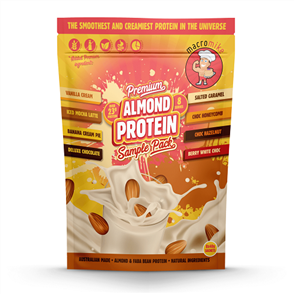 MACRO MIKE PREMIUM ALMOND PROTEIN SAMPLE PACK 8 SACHETS