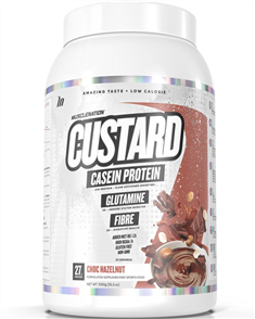 MUSCLE NATION CUSTARD CASEIN PROTEIN 1 KG 