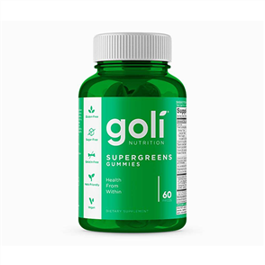 GOLI SUPERGREENS GUMMIES 60 SOFT CHEWS