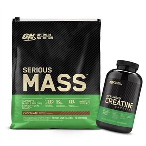 SERIOUS MASS CREATINE CAPS COMBO