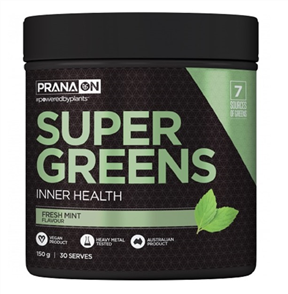 PRANAON SUPER GREENS INNER HEALTH 150G