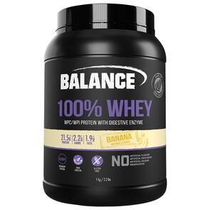 BALANCE SPORTS NUTRITION 100% WHEY PROTEIN 1 KG 
