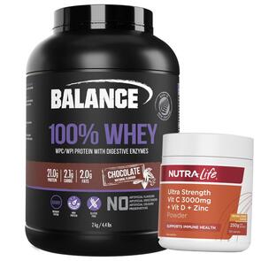 BALANCE SPORTS NUTRITION 100% WHEY PROTEIN 2 KG 