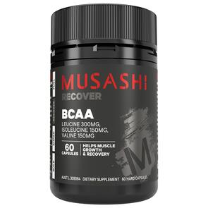 MUSASHI BCAA 60 CAPS