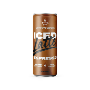BEFORE YOU SPEAK ICED LATTE RTD 1 CAN