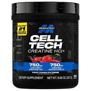 MUSCLETECH CELL-TECH CREATINE HCL+ 120 SERVES