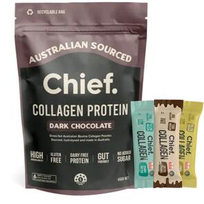 CHIEF COLLAGEN PROTEIN POWDER 450G