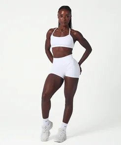 NEXUS SPORTS NUTRITION CORE SCULPT CROP WHITE