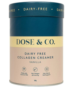 DOSE & CO DAIRY FREE COLLAGEN CREAMER 340G