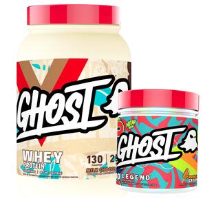 GHOST LIFESTYLE WHEY AND LEGEND V4 ORANGE
