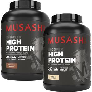MUSASHI HIGH PROTEIN DOUBLE COMBO