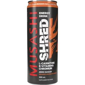 MUSASHI SHRED ENERGY SINGLE CAN