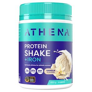 ATHENA PROTEIN SHAKE + IRON 450G