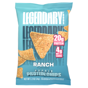LEGENDARY FOODS POPPED PROTEIN CHIPS SINGLE SERVE