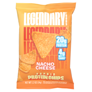 LEGENDARY FOODS POPPED PROTEIN CHIPS SINGLE SERVE