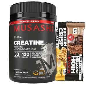 MUSASHI 100% CREATINE MONOHYDRATE 600G
