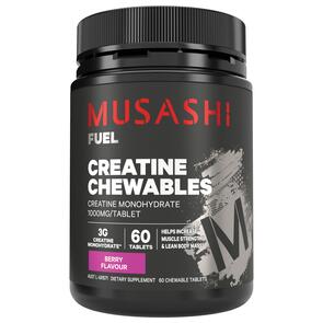MUSASHI CREATINE CHEWABLES