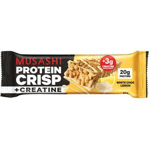 MUSASHI PROTEIN CRISP + CREATINE PROTEIN BAR 12 BARS