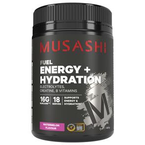 MUSASHI ENERGY + HYDRATION 450G