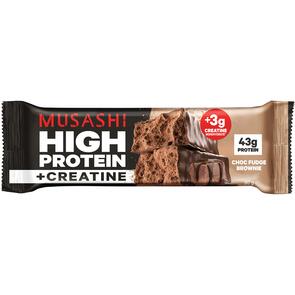 MUSASHI HIGH PROTEIN + CREATINE PROTEIN BAR 12 BARS