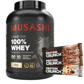 MUSASHI 100% WHEY PROTEIN 900G
