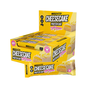 MUSCLE NATION CHEESECAKE PROTEIN BAR 12 BARS