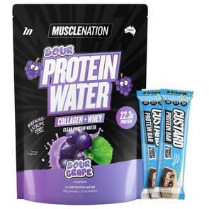 MUSCLE NATION SOUR PROTEIN WATER
