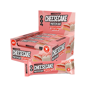 MUSCLE NATION CHEESECAKE PROTEIN BAR 12 BARS