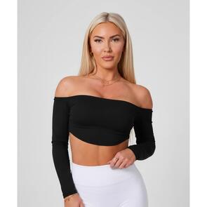 NEXUS SPORTS NUTRITION LONG SLEEVE TOP BLACK