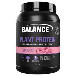 BALANCE SPORTS NUTRITION PLANT PROTEIN 1 KG 