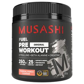 MUSASHI PRE-WORKOUT 225G