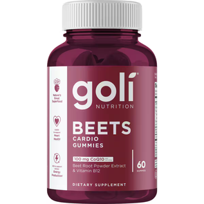 GOLI BEETS CARDIO GUMMIES 60 SOFT CHEWS