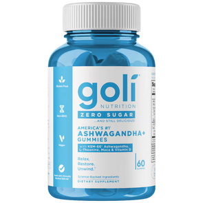 GOLI ASHWAGANDHA ZERO SUGAR 60 GUMMIES