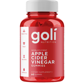 GOLI APPLE CIDER VINEGAR GUMMIES 60 SOFT CHEWS