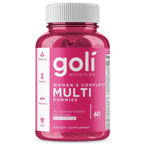 GOLI WOMENS COMPLETE MULTI GUMMIES 60 SOFT CHEWS