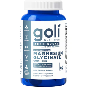 GOLI MAGNESIUM ZERO SUGAR 60 GUMMIES