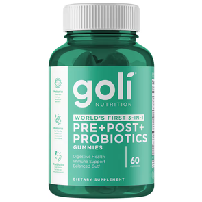 GOLI PRE+POST+PROBIOTICS 60 SOFT CHEWS