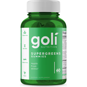 GOLI SUPERGREENS GUMMIES 60 SOFT CHEWS