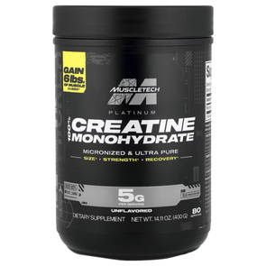 MUSCLETECH PLATINUM 100% CREATINE MONOHYDRATE 450G