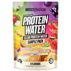 MUSCLE NATION PROTEIN WATER 8 SERVES