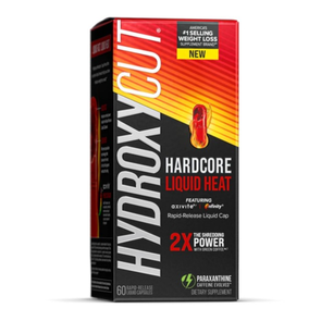 HYDROXYCUT HARDCORE LIQUID HEAT (US VERSION) 60 CAPS