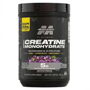 MUSCLETECH 100% CREATINE MONOHYDRATE FLAVOURED POWDER 60 SERVES