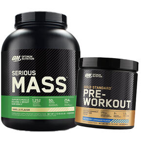 SERIOUS MASS & PRE WORKOUT COMBO