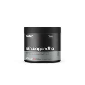 SWITCH NUTRITION ASHWAGANDHA (KSM-66) 60 CAPS